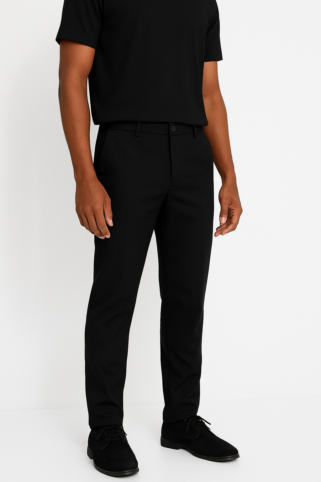 STRAIGHT TROUSER ATHLETIC - BLACK L34