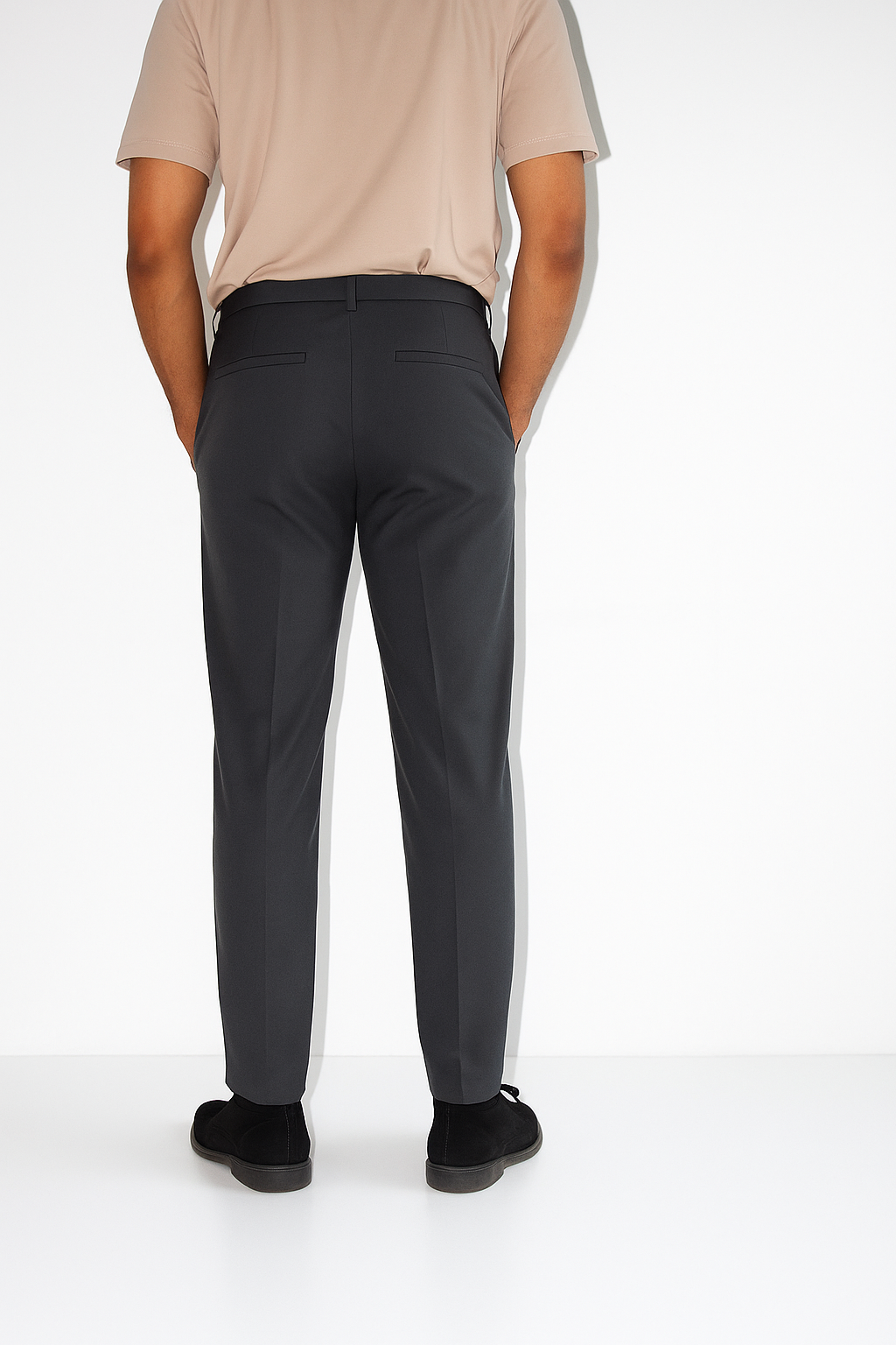 STRAIGHT TROUSER ATHLETIC - DARK GRAY L34