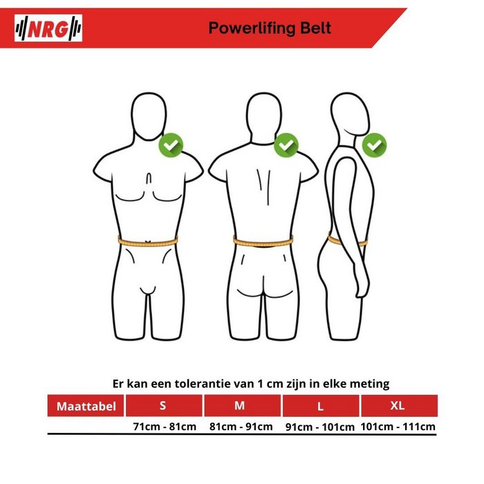 Powerlift Riem 4” – Met Lever Buckle - Leren Gewichtsriem voor Maximale Core- en Rugondersteuning