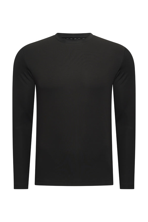 THE ESSENTIAL ATHLETIC LONG SLEEVE BLACK