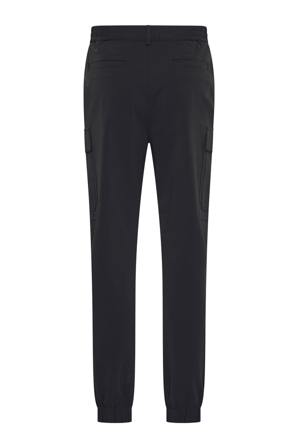 STRAIGHT CARGO TROUSER ATHLETIC - BLACK