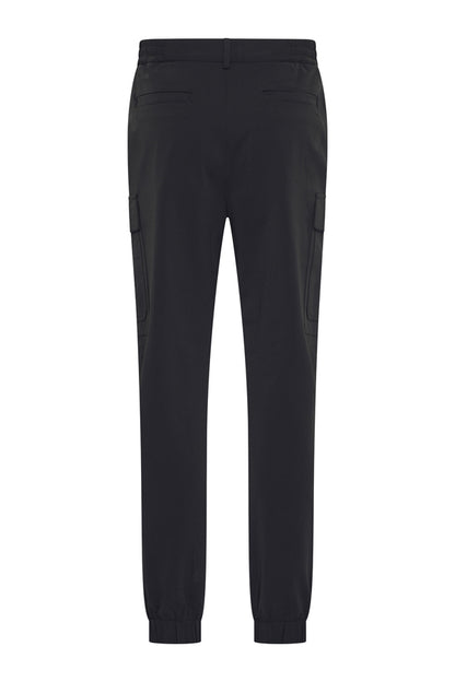 STRAIGHT CARGO TROUSER ATHLETIC - BLACK