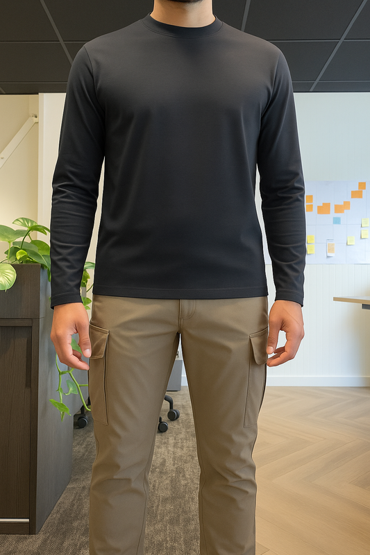 THE ESSENTIAL ATHLETIC LONG SLEEVE