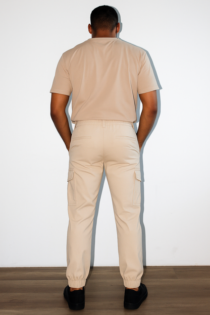 STRAIGHT CARGO TROUSER ATHLETIC - SAND