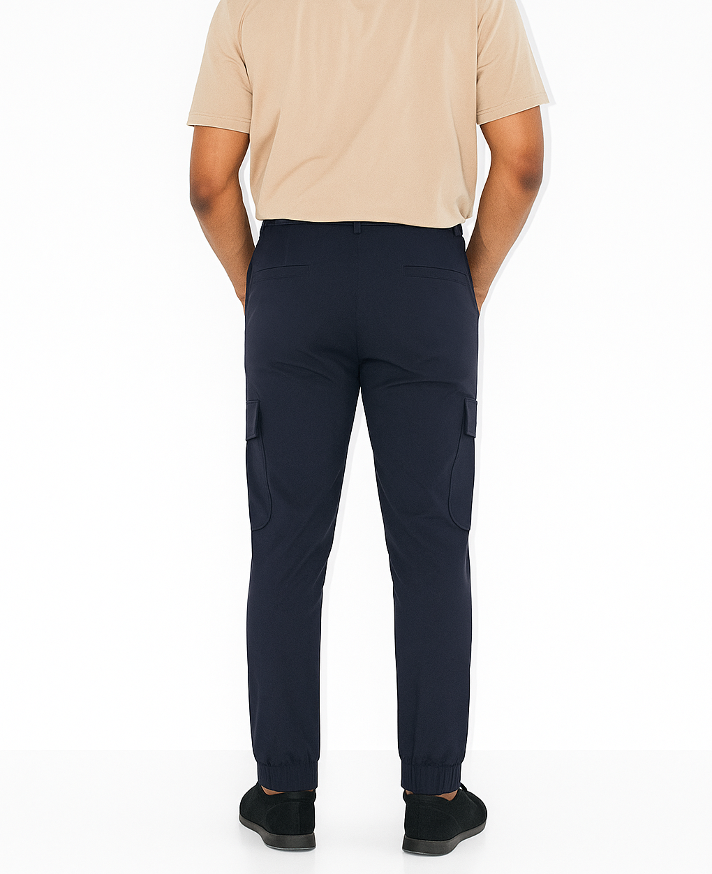 STRAIGHT CARGO TROUSER ATHLETIC - DARK BLUE