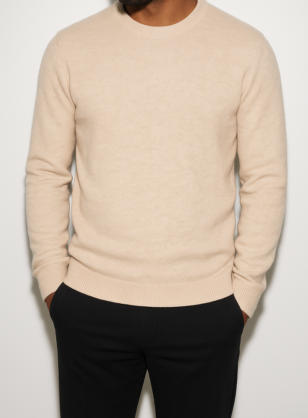 STREETEASE SWEATER - BEIGE