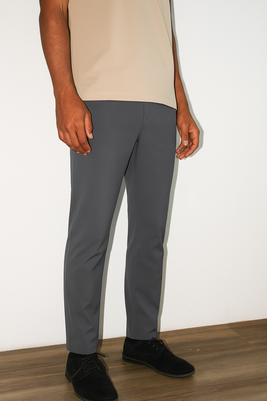 STRAIGHT TROUSER ATHLETIC - DARK GREY L34