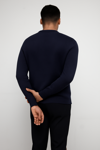 STREETEASE SWEATER - DARK BLUE