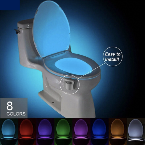 Led toiletverlichting met bewegingsensor